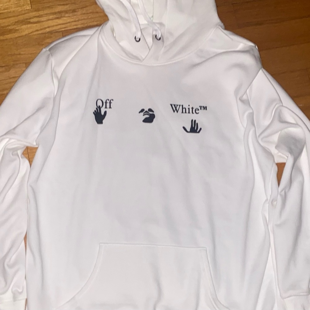 Off white Hodiee medium men